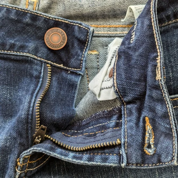 American Eagle Outfitters Dark Blue Boot Cut Jeans - Picture 5 of 11